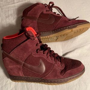 Like new Nike Sky High Dunks